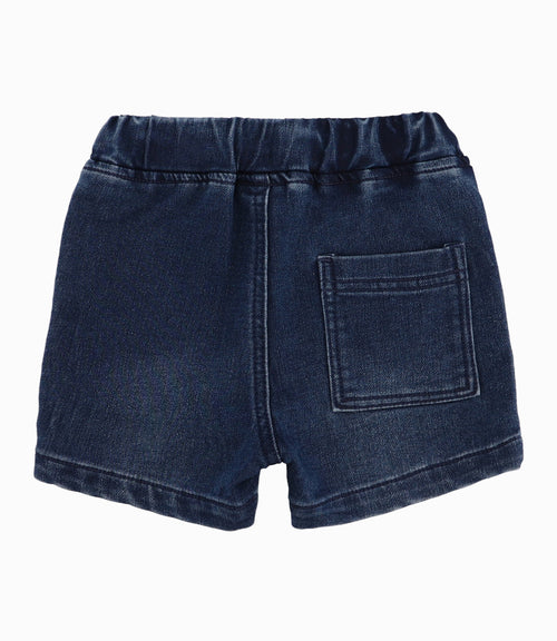 Bermuda Bebé De Denim 3 meses / Azul Marino