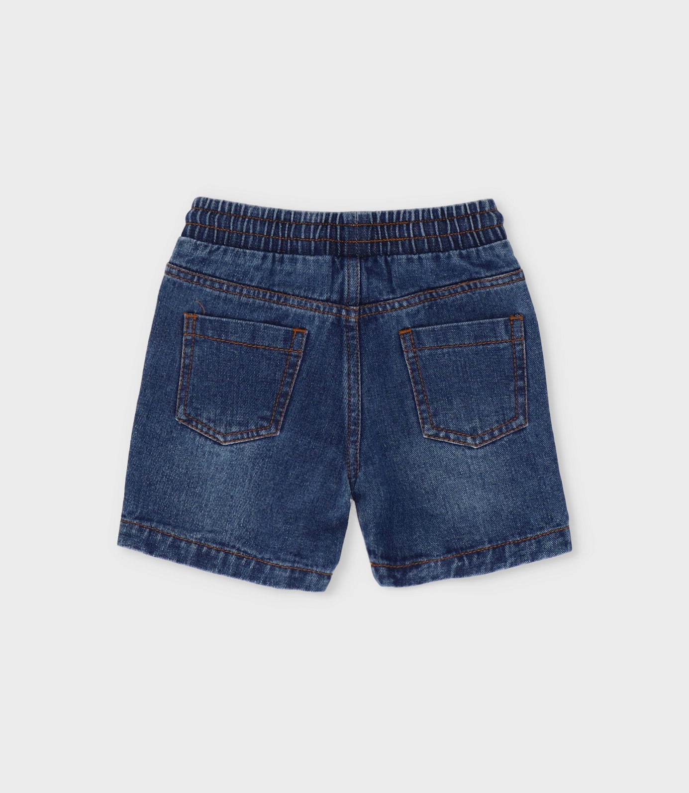 Bermuda bebé niño denim 3 meses / Azul Marino