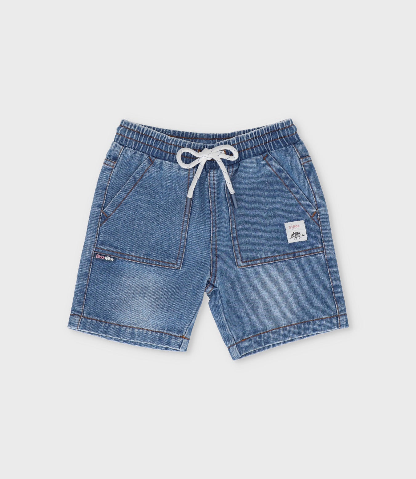 Bermuda bebé niño denim 3 meses / Celeste