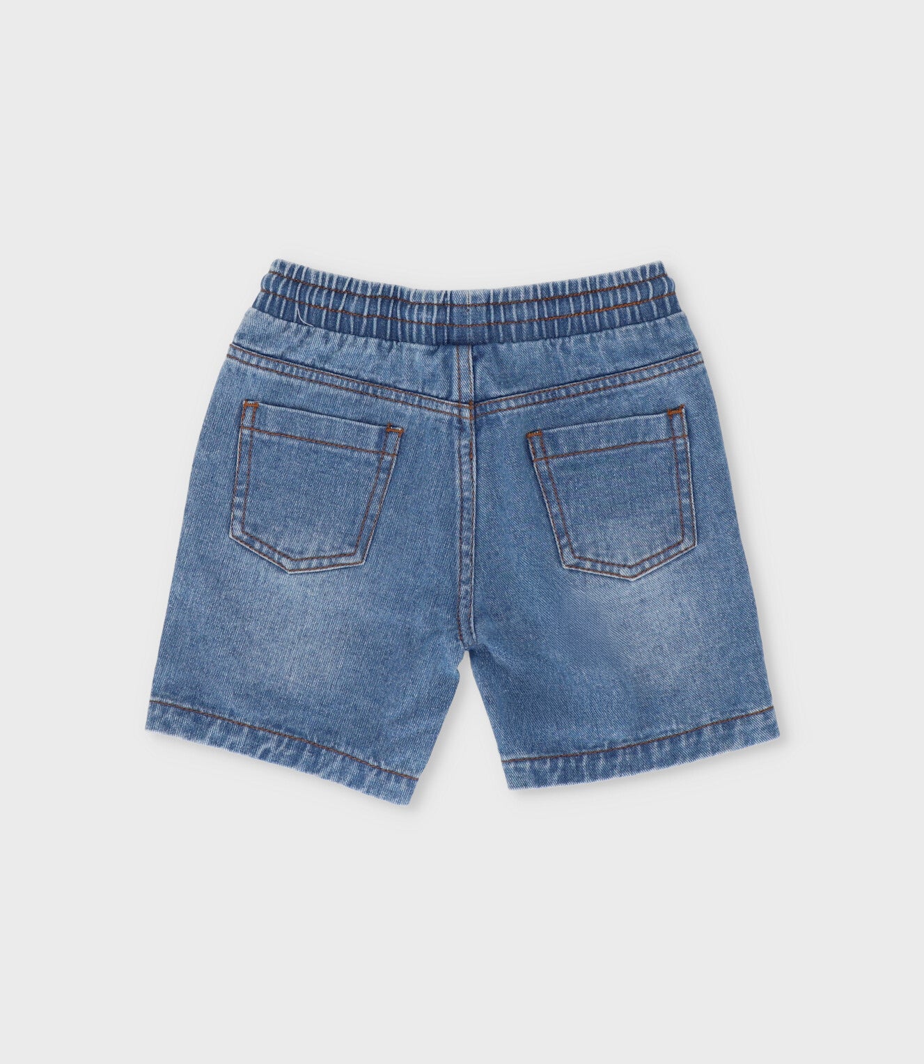 Bermuda bebé niño denim 3 meses / Celeste