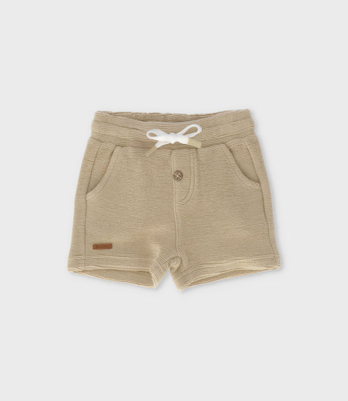Bermuda bebé niño básica 3 meses / Beige