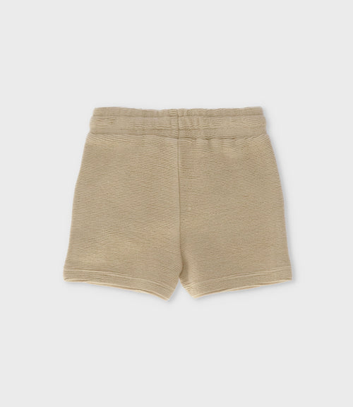 Bermuda bebé niño básica 3 meses / Beige