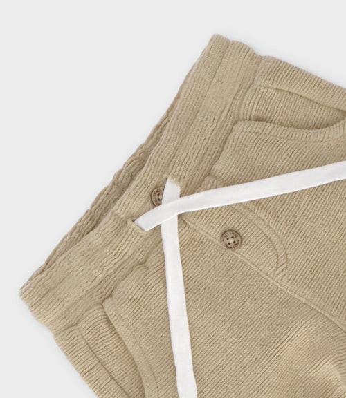 Bermuda bebé niño básica 3 meses / Beige