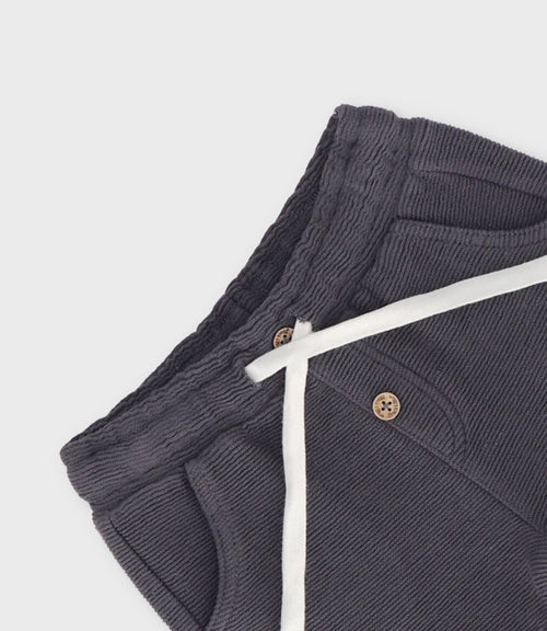 Bermuda bebé niño básica 3 meses / Gris