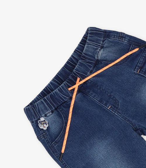 Bermuda bebé niño denim 3 meses / Azul Marino