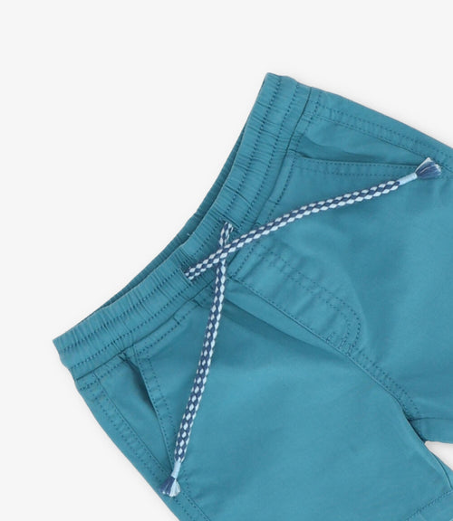 Bermuda bebé niño bambula 3 meses / Petróleo