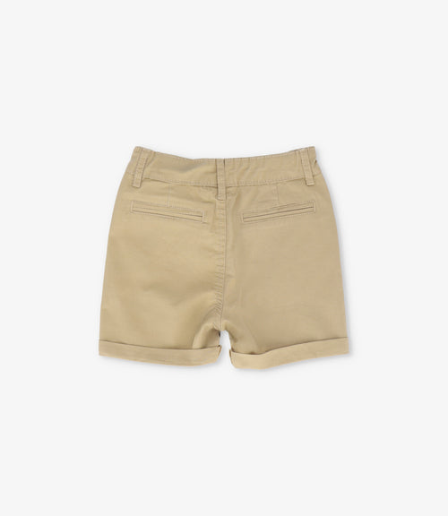 Bermuda bebé niño básica 3 meses / Beige