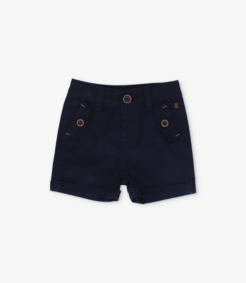 Bermuda bebé niño básica 3 meses / Azul Marino