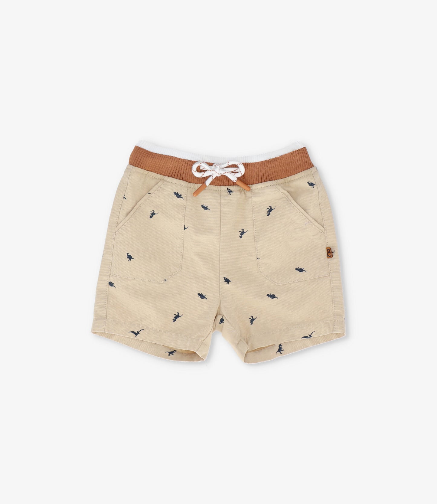 Bermuda bebé niño elasticadas 3 meses / Beige