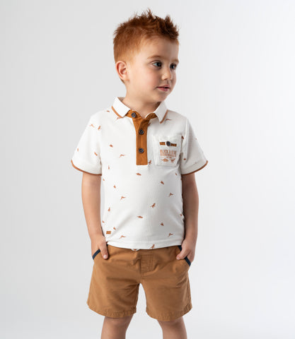 Polera bebé niño con diseño