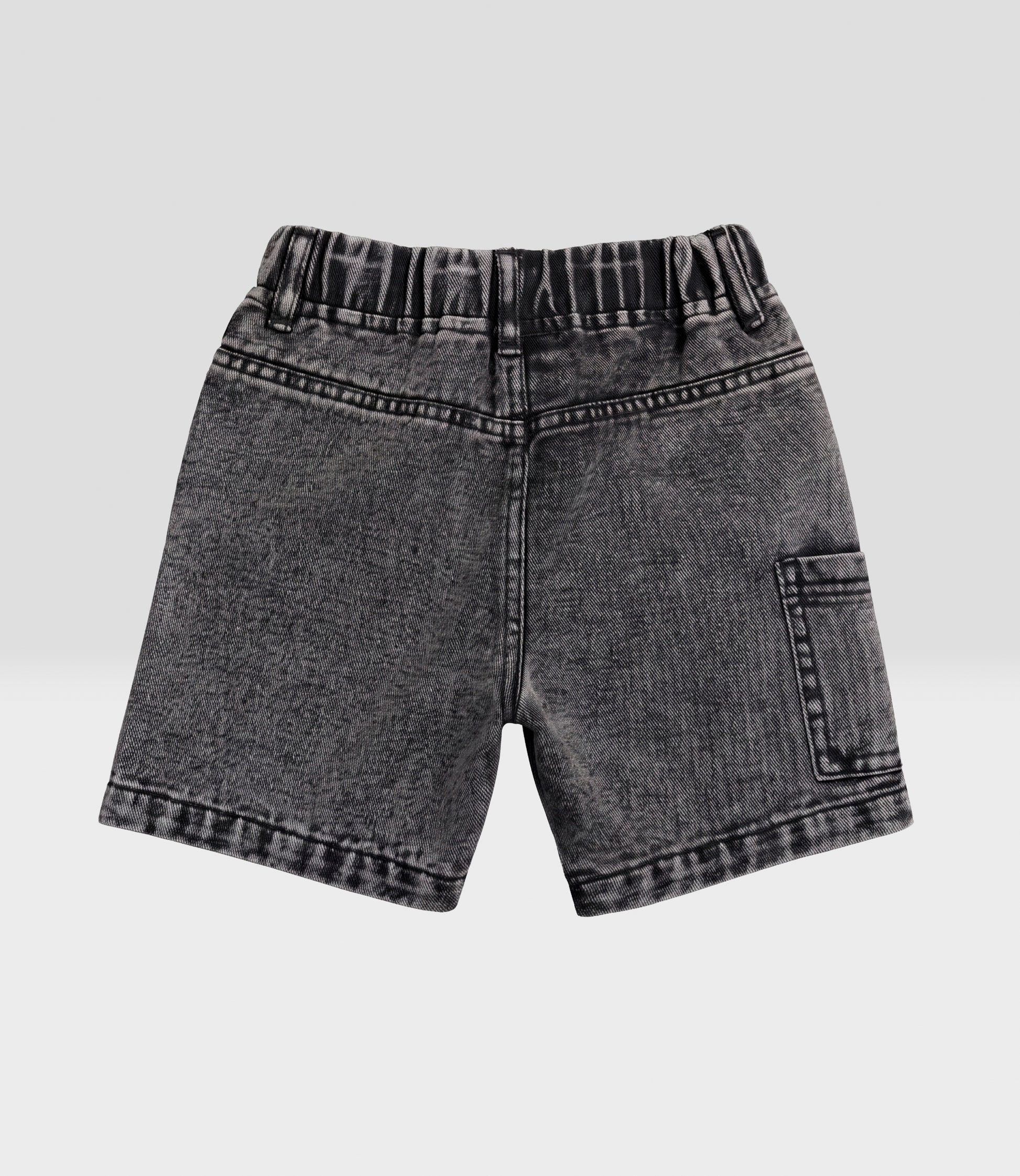 Bermuda bebé niño cargo 3 meses / Negro