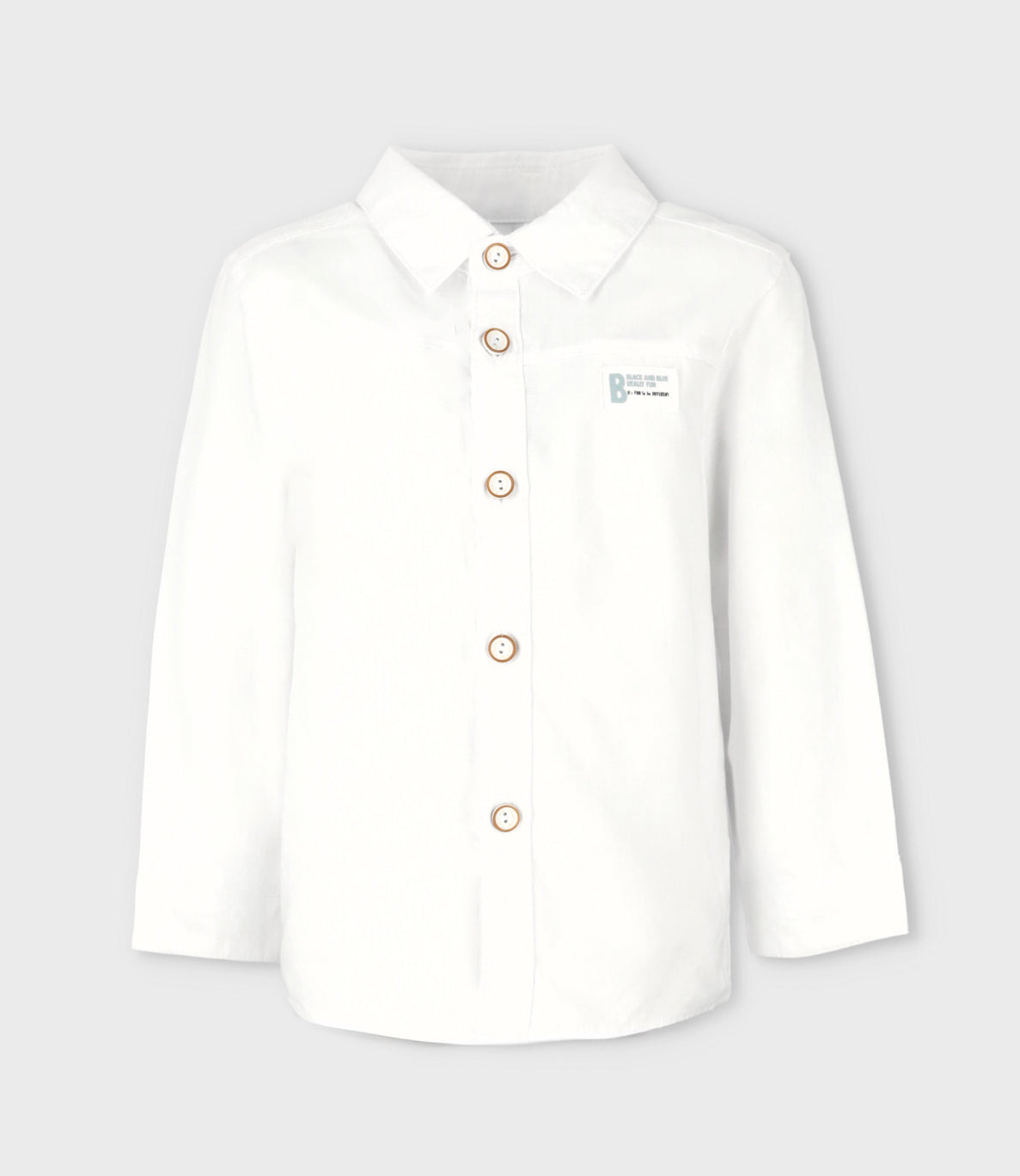 Camisa bebé básica - 3 meses / Blanco