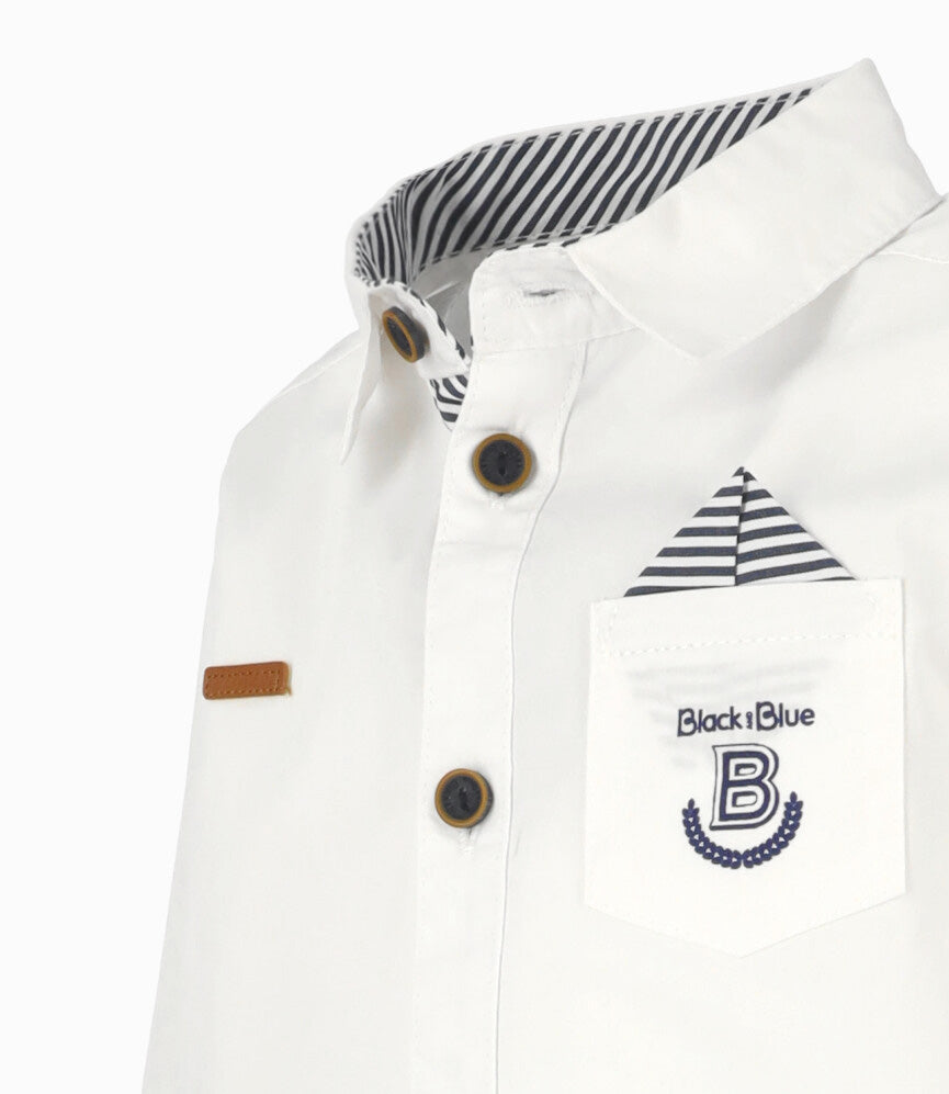 Camisa bebé básica 3 meses / Blanco
