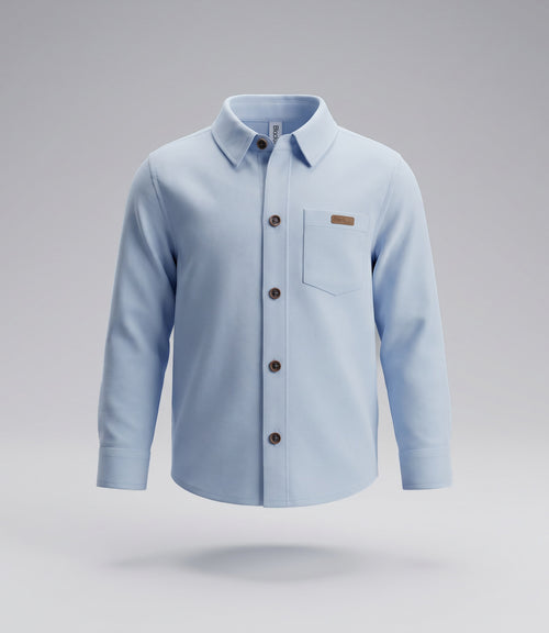 Camisa bebé básica 3 meses / Celeste