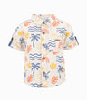 Camisa Bebé Con Palmeras Y Hojas