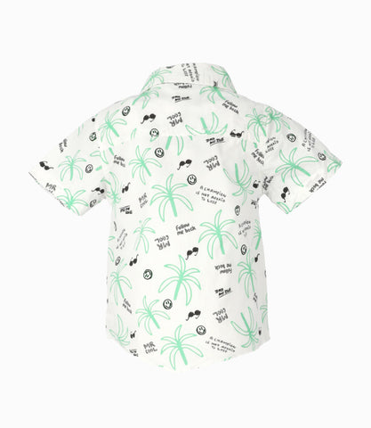 Camisa Bebé Con Palmeras