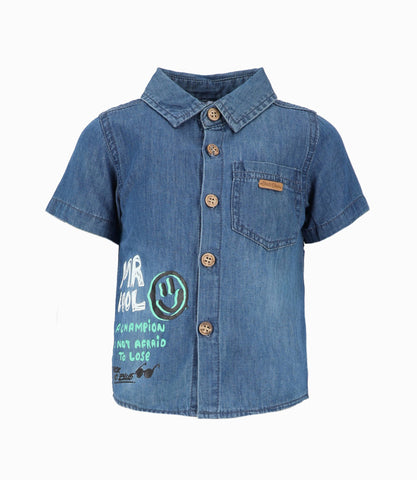 Camisa Bebé De Denim