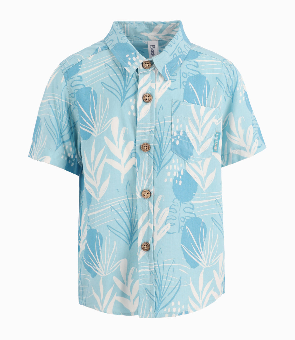 Camisa Bebé Guayabera - 3 meses / Menta