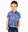 Camisa Bebé Guayabera Con Dinosaurios