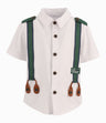 Camisa Bebé Con Suspensores