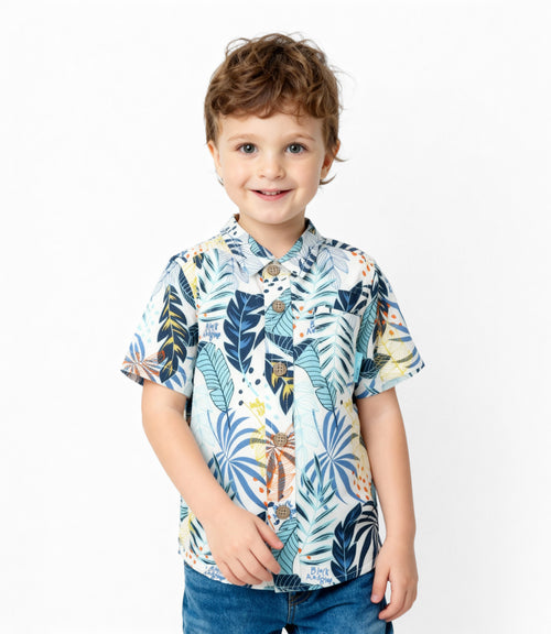 Camisa bebé con palmera
