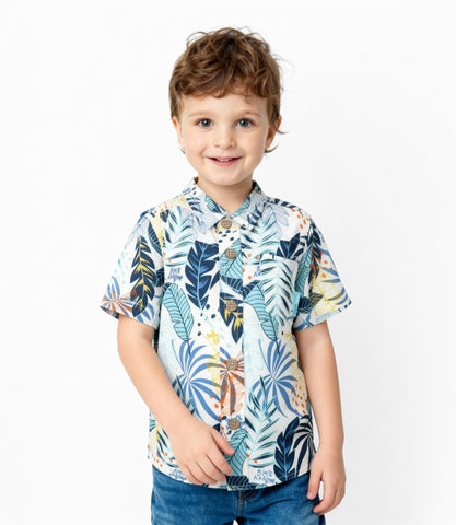 Camisa bebé con palmera