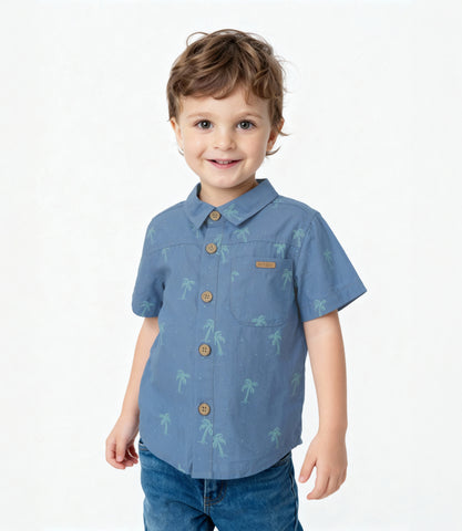 Camisa bebé con palmera