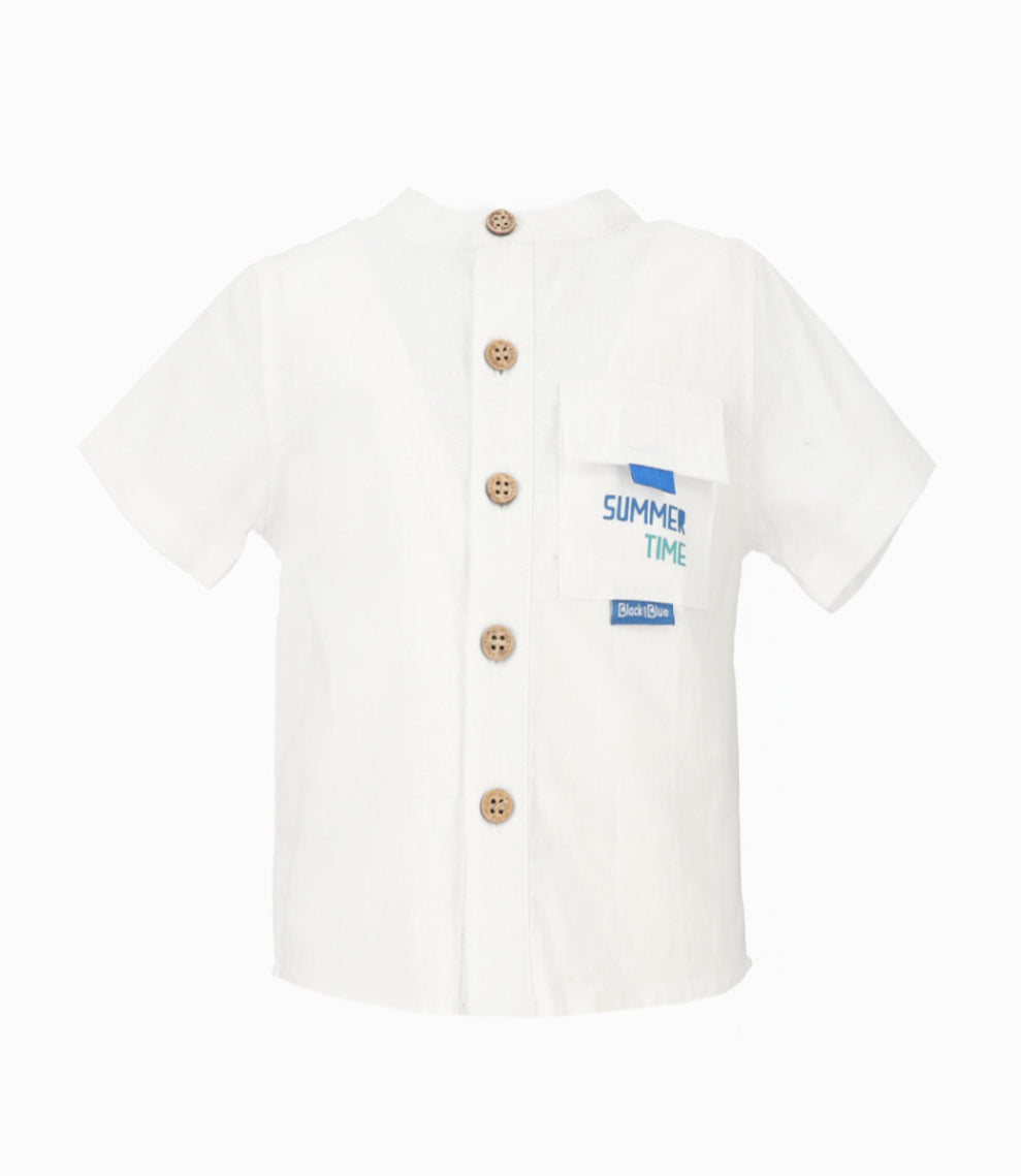 Camisa bebé basica 3 meses / Blanco