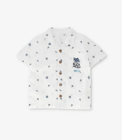 Camisa bebé niño con diseño 3 meses / Crudo