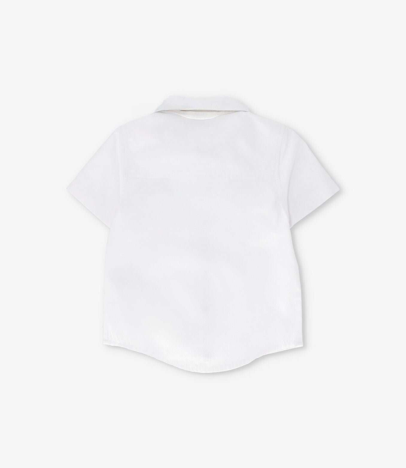 Camisa bebé niño con humita 3 meses / Blanco