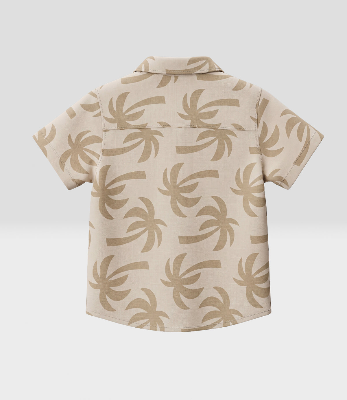 Camisa bebé niño palmeras 24 meses / Beige