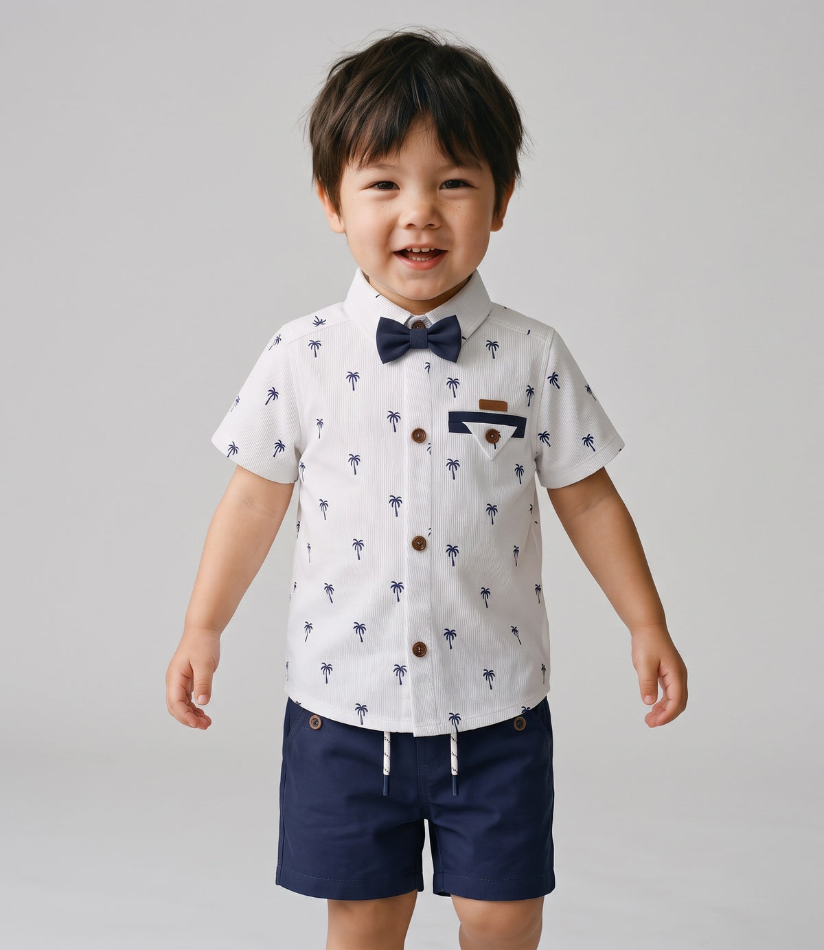 Camisa bebé con humita 3 meses / Blanco