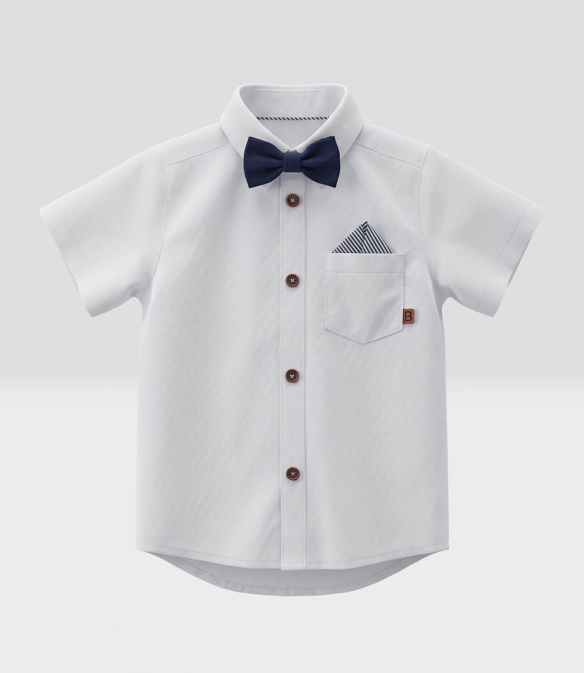 Camisa bebé con humita 3 meses / Blanco