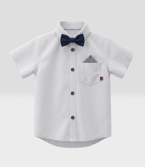 Camisa bebé con humita 3 meses / Blanco