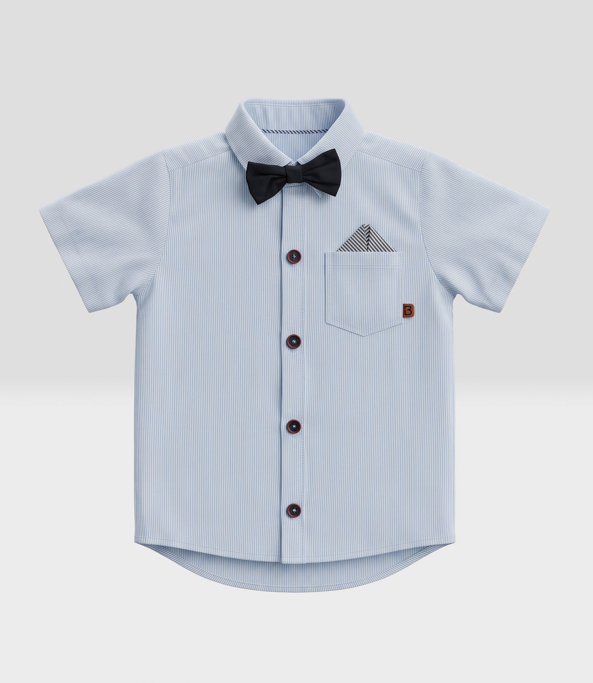 Camisa bebé con humita 3 meses / Celeste