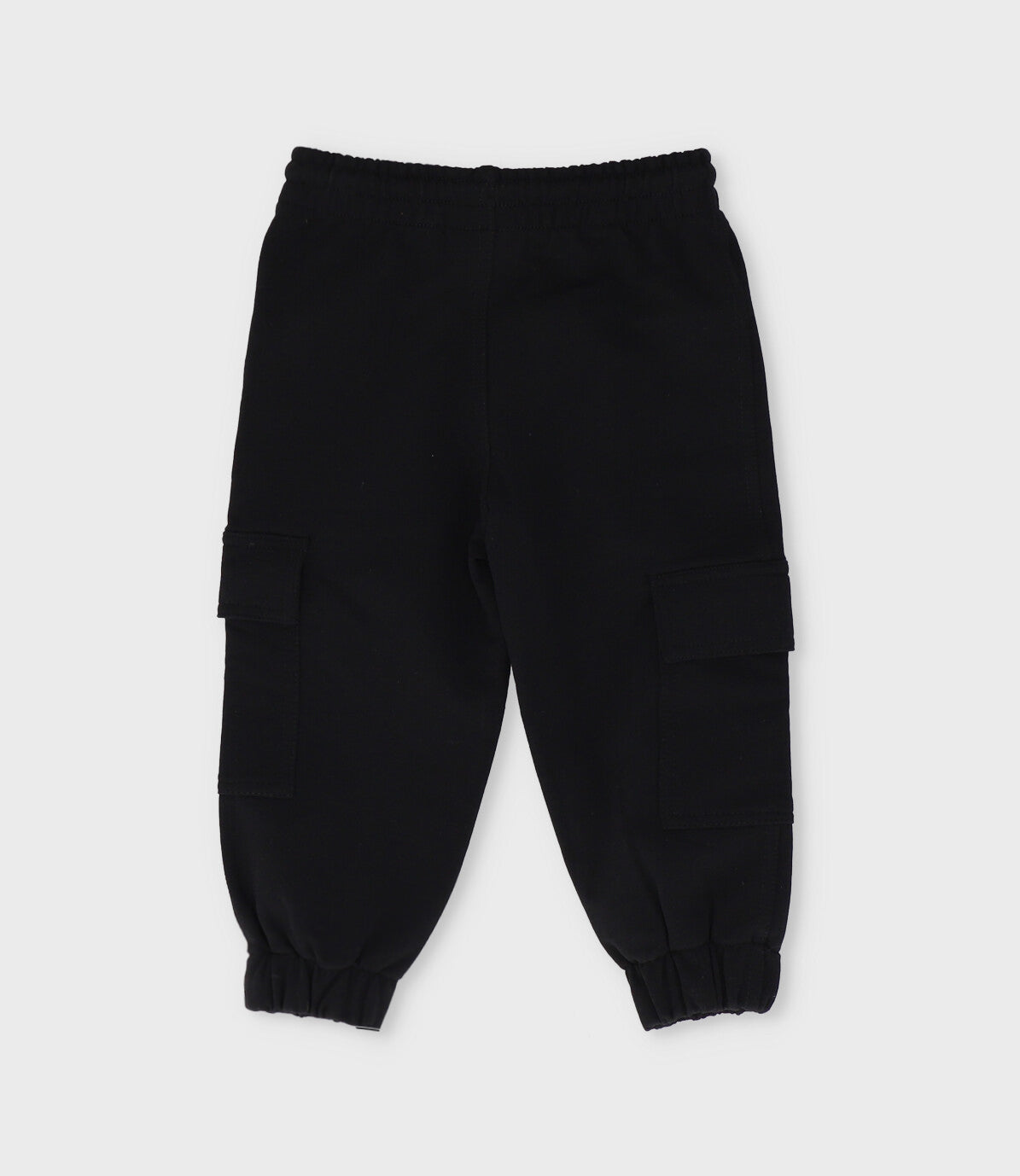 Pantalón de buzo bebé niño jogger 3 meses / Negro