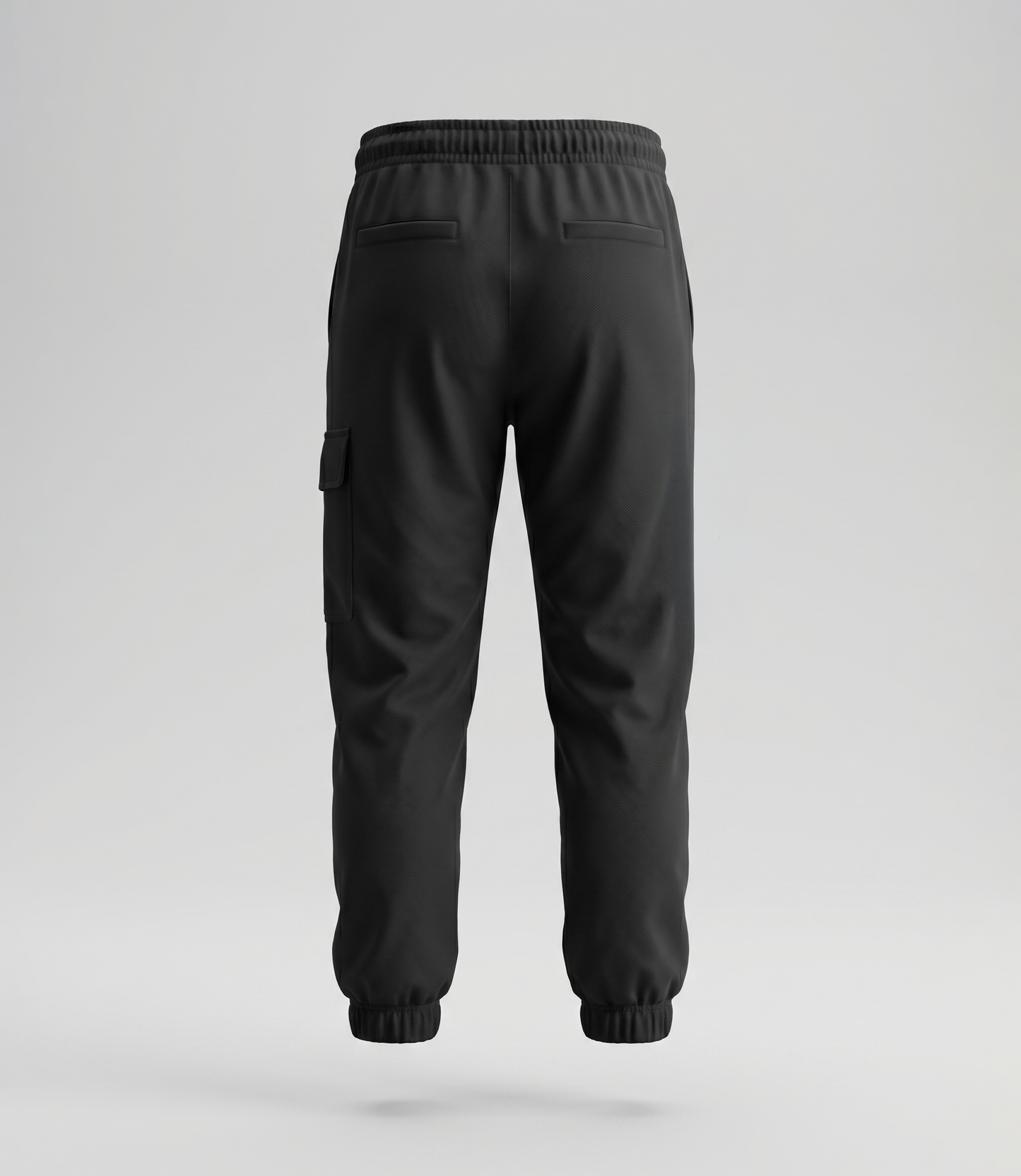 Pantalon de buzo bebé jogger cargo 3 meses / Negro