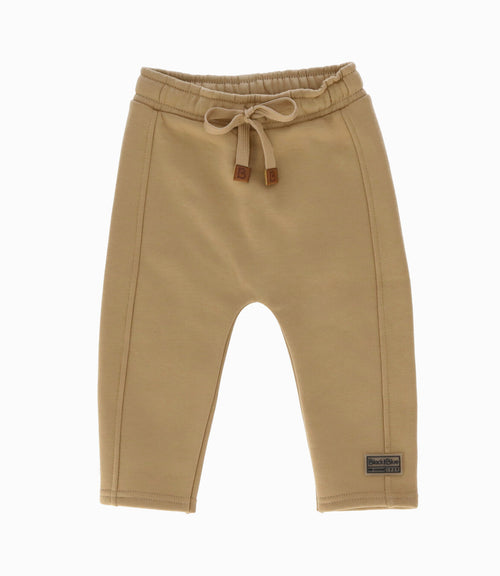 Pantalón de buzo bebé niño básico 3 meses / Beige