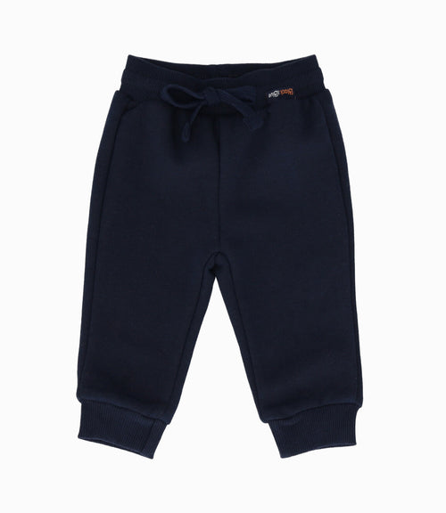 Pantalón de buzo bebé niño básico 3 meses / Azul Marino