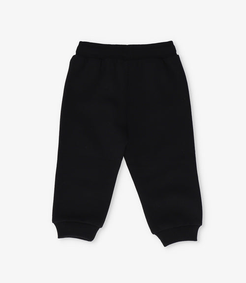 Pantalón de buzo bebé niño jogger 3 meses / Negro