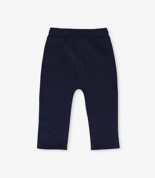 Pantalón de buzo bebé niño básico 3 meses / Azul Marino