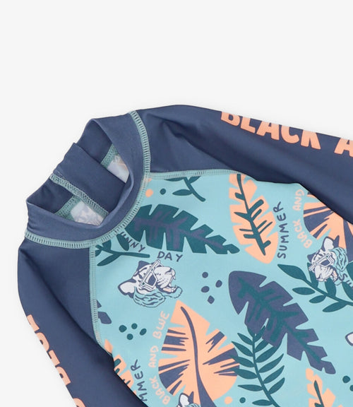 Traje de baño bebé niño enterito 3 meses / Menta