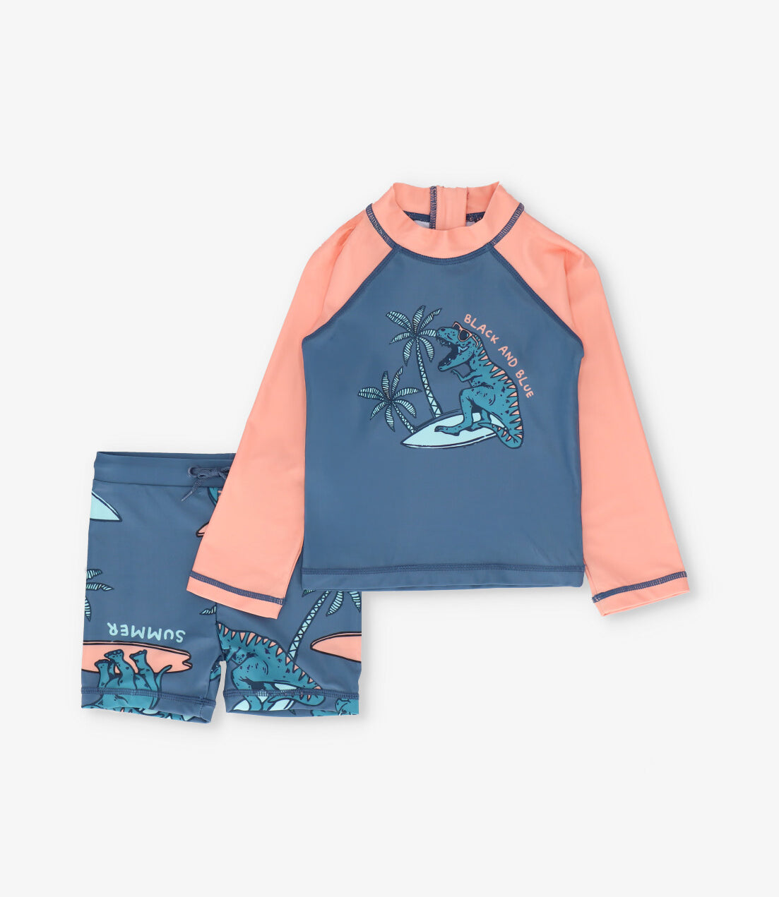 Traje de baño bebé niño conjunto 3 meses / Azul