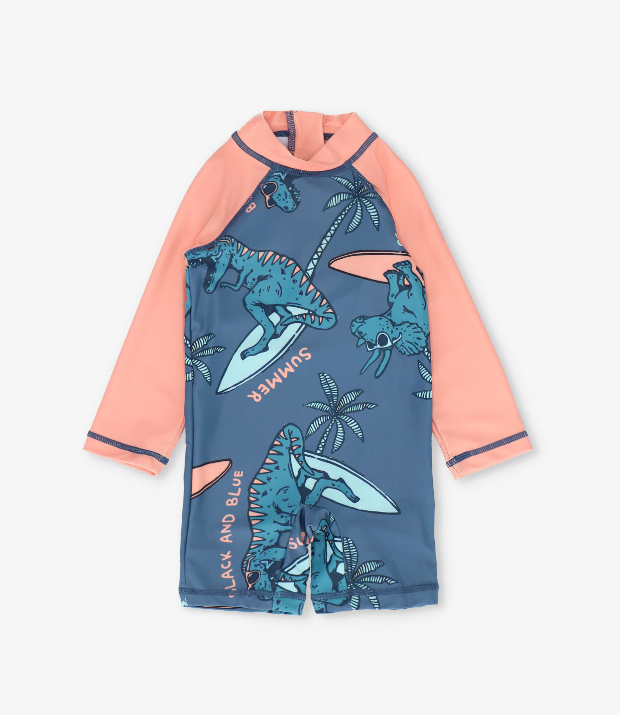 Traje de baño bebé niño enterito 3 meses / Azul