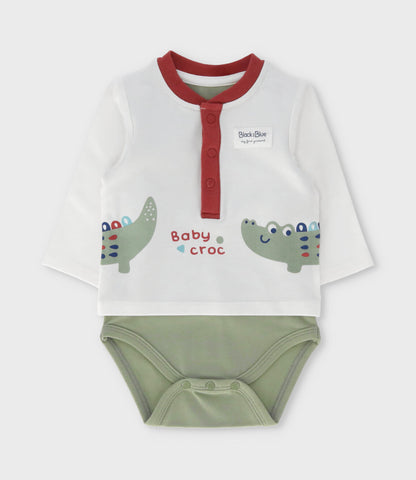 Body recién nacido con polera