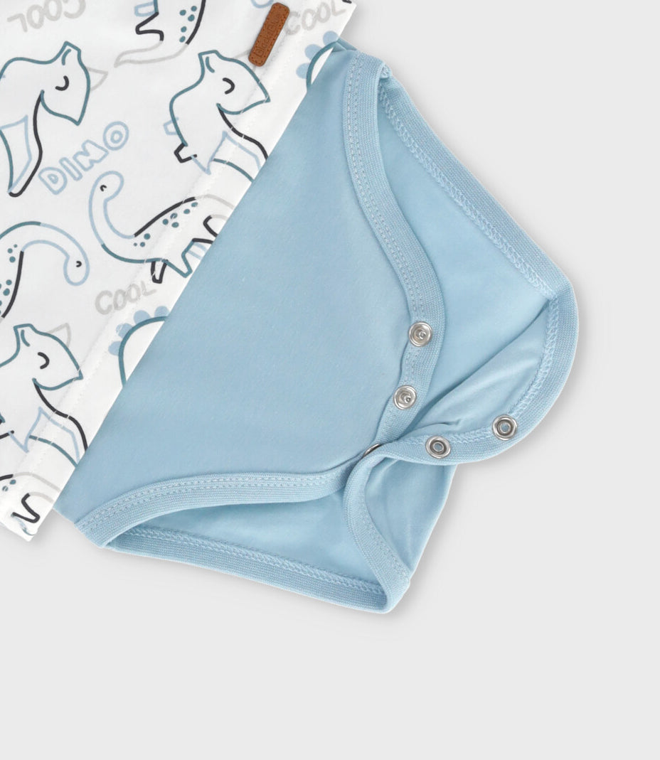 Body recién nacido con polera 0 meses / Menta