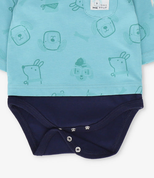 Body recién nacido con polera