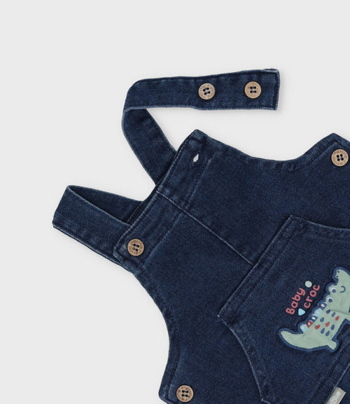 Jardinera recién nacido con body 0 meses / Azul Marino