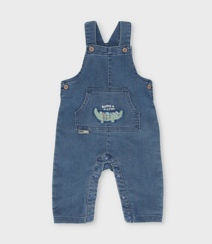 Jardinera recién nacido denim