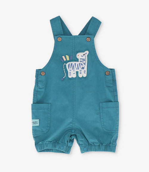 Jardinera recién nacido con cebra 0 meses / Petróleo